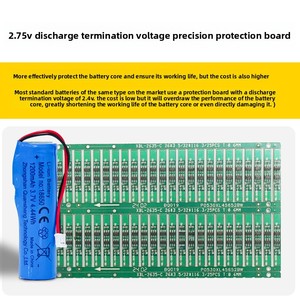 Paket Baterai Lithium 14500 2 Sel Paralel 600/1000/1200 MAh 37 V Isi Ulang dengan Kabel dan Papan Proteksi untuk Elektronik Konsumen - Product Image 3