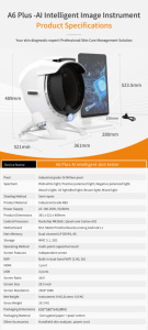 전문가용 3D AI 피부 분석기, 8-스펙트럼 이미징, 휴대용 얼굴 스캐너 (살롱 및 가정용) - Product Image 6