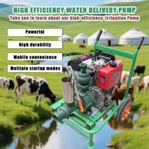 Pompe à eau d'irrigation diesel haute performance, pompe d'irrigation agricole et arroseurs pour l'irrigation 20hp - Product Image 2