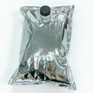 Bolsa de embalaje VMPET de grado alimenticio de 96 oz, bolsa resellable con sellado térmico, bolsa en caja con tapa de rosca BIB para café y jugo - Product Image 4