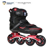 Sepatu Seluncur Es Flying Eagle Edisi Sherlock Holmes Drift 2 Profesional Serat Karbon Freestyle FSK Dapat Disesuaikan untuk Dewasa