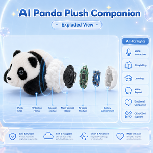 Poupée Bébé Intelligente XDT Multi-Positions en Peluche avec Fonctions de Râlement <span class=keywords><strong>et</strong></span> de Pleurs <span class=keywords><strong>et</strong></span> Interaction Vocale en 60 Dialectes pour Jeu de Rôle Enfants - Product Image 4