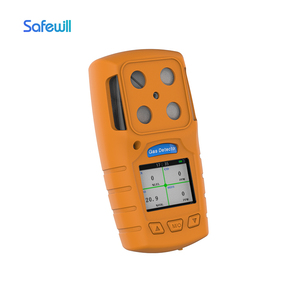 Safewill toptan fiyat gaz analizörü CE FC SIL sertifikalı taşınabilir çoklu gaz detektörü için CO, O2, H2S, EX - Product Image 1