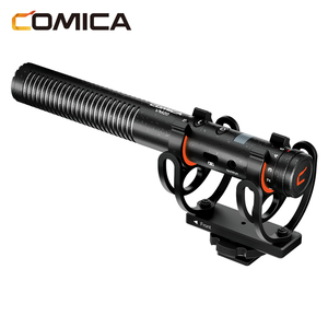 Micrófono COMICA VM20 Supercardioide con 60 Horas de Duración, Pantalla OLED, Filtros de Corte Bajo de 75/150 Hz, para Vlogging, Grabación de Entrevistas y Películas - Product Image 1