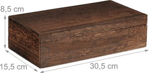 8 Compartments <strong>Tea</strong> Sugar <strong>Box</strong> Holder Storage <strong>Box</strong> Acacia Wooden <strong>Tea</strong> Bag Organizer <strong>Tea</strong> <strong>Box</strong> - Product Image 2