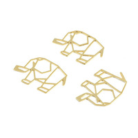 Collier Pendentif Unisexe en Laiton Plaqué Or 18K, Motif Animal Mignon, Idéal pour les Amoureux des Animaux – Vente en Gros de Cadeaux Souvenirs Tendance et Délicats