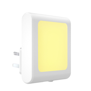 Durable Square LED Dusk to Dawn Night <b>Light</b> 2700K Warm White Stepless Dimmable EU UK US <b>Plug</b> OEM Manufacturer - Product Image 1