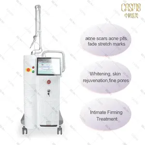 CASMB Laser Co2 kecantikan wajah vertikal, layar 10.0 inci dirancang Laser penghilang bekas luka Anti Keriput