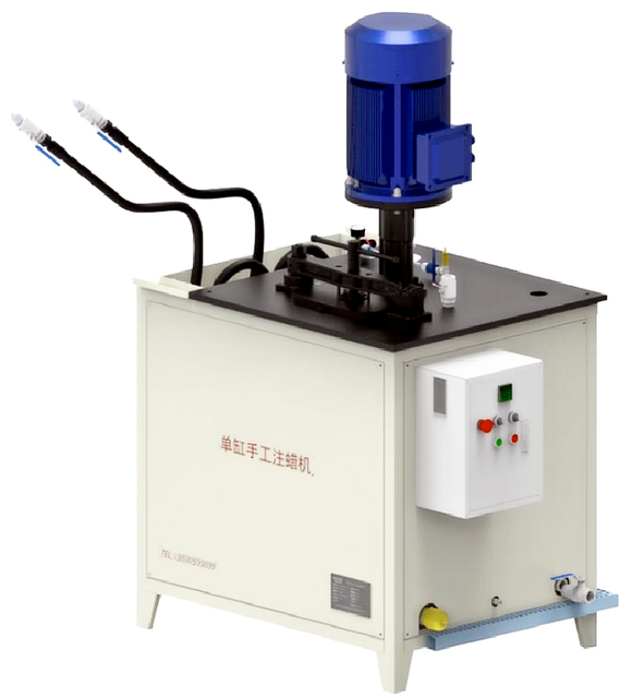 Single Cylinder Manual Wax Injection Machine for Investment Casting Low Temperature New for Manufacturing Plant Pump Motor