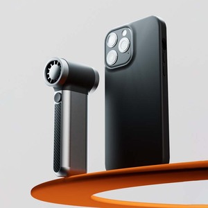 مروحة تربو مصغرة فائقة القوة محمولة باليد للرحلات والتخييم، مروحة دفع قوية ومنفاخ غبار، بدون فرش عالية السرعة - Product Image 4