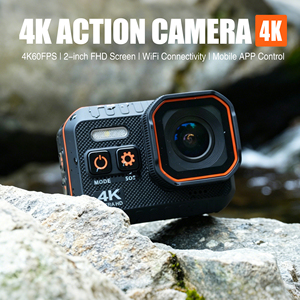 Videocámara Deportiva Profesional <span class=keywords><strong>4K</strong></span> Resistente al Agua con Sensor CMOS de 30m, MicroSD, Gran Angular de 360° para Deportes, Vlogging y <span class=keywords><strong>YouTube</strong></span> - Product Image 4
