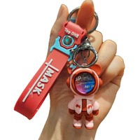 Porte-clés Ours Éclair Créatif et Mignon de Dessin Animé, Pendentif pour Sac à Dos de Voiture, Accessoire de Sac, Cadeau en Gros