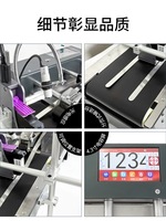 Machine d'impression jet d'encre industrielle de bureau avec codage électrique, alimentation automatique, haute productivité, pour codes QR/de barres sur cartons et papier
