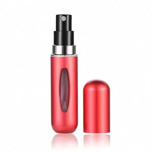 Unisex 5ml Aluminum Plastic Perfume Oil <b>Bottles</b> <b>Mini</b> Bottom Fill Refillable Set Pump Sprayer Custom Logo Skin Care Essential - Product Image 2