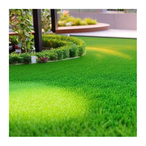 Herbe artificielle réaliste à faible <span class=keywords><strong>entretien</strong></span> et résistante à l'usure pour <span class=keywords><strong>pelouse</strong></span>, <span class=keywords><strong>rouleau</strong></span> d'herbe imperméable vert 10ft X 20ft pour toit - Product Image 6