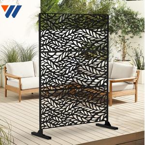 YW 하드웨어 금속 실내 2 6 패널 디바이더 10피트 120cm 150cm 180cm 1M 2M 2M X 2M 정원 스크린 녹 방지 - Product Image 3