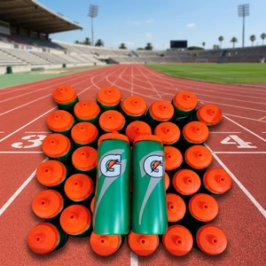ขวดน้ำจักรยานแบบเก็บอุณหภูมิขนาด 32 ออนซ์ ขวดบีบกีฬา <span class=keywords><strong>Gatorade</strong></span> สำหรับวิ่ง ฟุตบอล ทำจากวัสดุ PE ความจุ 1 ลิตร - Product Image 5