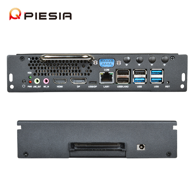 Piesia Interactive Whiteboard Ops Computer 195x180x42mm 12th Gen Core I712650H I5 12450H 4K Win11 Pro DDR4 80 Pins Ops Mini PC
