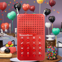 Bouton sonore programmable personnalisé ESYS OEM, mini, parlant, 16 sons, enregistrement de la voix, musique, buzzer, pile AG13, 3s-180s, MP3/WAV, cadeaux