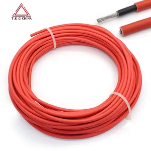 高温硅胶线6AWG 8AWG 10AWG 12 14 16 18 20 22 awg电缆红色黑色适用于Lipo电池ESC伺服