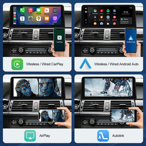 Autoradio Android Auto Multimédia Sans Fil Apple Carplay Écran Pour BMW X5 X6 E70 E71 2007-2013 CCC <span class=keywords><strong>CIC</strong></span> - Product Image 4