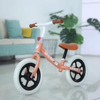 Bicicleta de Equilibrio para Niños Pequeños de 12 Pulgadas Sin Pedales para 2-5 Años, Ligera, 4 kg, Cuadro de Acero, Primera Bicicleta de Entrenamiento para Niños