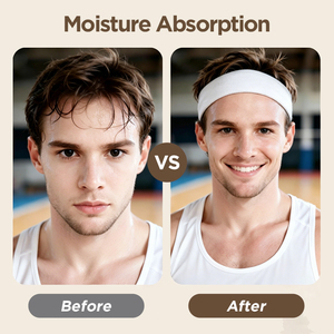 Bandeau élastique personnalisé par le fabricant, bandeau de sport très extensible, bandeau anti-dérapant pour hommes et femmes - Product Image 5