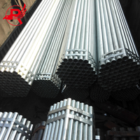 Tuyau en acier galvanisé ERW de meilleure qualité enduit de zinc 4 pouces avec une construction à expédition rapide