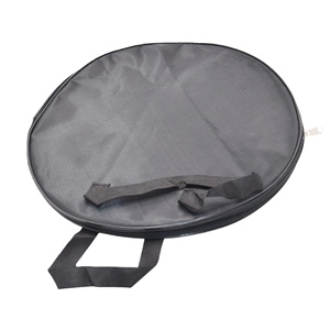 12-Inch Black <strong>Practice</strong> <strong>Pad</strong> Bag with Handle Water-Resistant Lightweight for Drum <strong>Pads</strong> Easy to Carry Durable Musical Accessory - Product Image 2