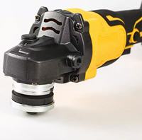 Meuleuse sans fil 21V 125mm sans balais, outil de polissage et de découpe électrique portatif à gâchette, qualité professionnelle industrielle au lithium pour le bricolage