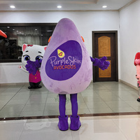 Costume de Mascotte Gonflable Personnalisé de Haute Qualité en Forme d'Avocat de Dessin Animé pour Adultes, Idéal pour la Publicité et les Événements Festifs