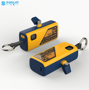 Sasumミニカプセル5000mA 20Wポータブルスタイル新デザインパワーバンクOem急速充電トレンドエレクトロニクス2025 - Product Image 4