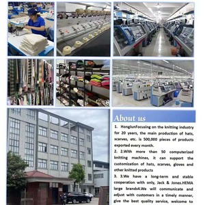 Của Phụ nữ mùa thu mùa Đông Len dệt kim Beanie đa năng lớn chu vi đầu phong cách mới CuộN cạnh giảm béo ấm Beanie - Product Image 6