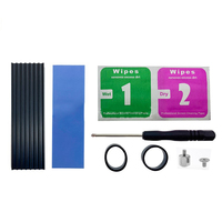 Radiateur en aluminium M2 2280 avec tampon thermique pour PC de bureau Sata SSD Cooler Tools HDD Hard Dissipateur thermique M.2 NVMe SSD Heatsink