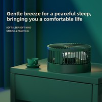 Ventilateur de bureau, ventilateur miniature rétractable pour l'extérieur, ventilateur pliable rechargeable par USB pour la maison, le bureau et le camping, 3 vitesses, 3 pales