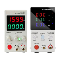 Alimentation électrique CC réglable 30V 6A avec affichage à 4 chiffres, alimentation de laboratoire variable avec mémoire préréglée et protection OVP/OCP