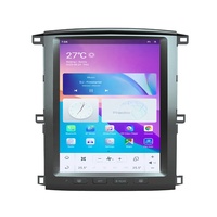 Radio para Auto RoadNavi Estilo Tesla con Android 11 para Toyota Land Cruiser 100 2003-2007, Reproductor Multimedia para Auto, Carplay Inalámbrico, 4G