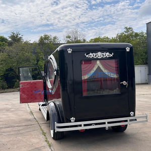 Роскошный классический похоронный фургон похоронный электрический автомобиль похоронный катафалк с CE/Винтажный фургон для морга - Product Image 3