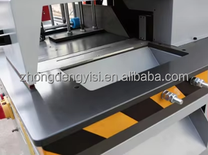Machine à découper l'aluminium à angle de 45 degrés avec moteur, coupeur d'angle à tête unique haute sécurité pour profilés en aluminium - Product Image 3