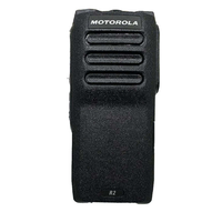MOTOROLA PMLN8437 PMLN8437A Rakitan Rumah Depan/Kit Perbaikan Rumah Perangkat untuk Walkie-talkie Nirkabel Dua Arah dengan Keyboard Lengkap R2