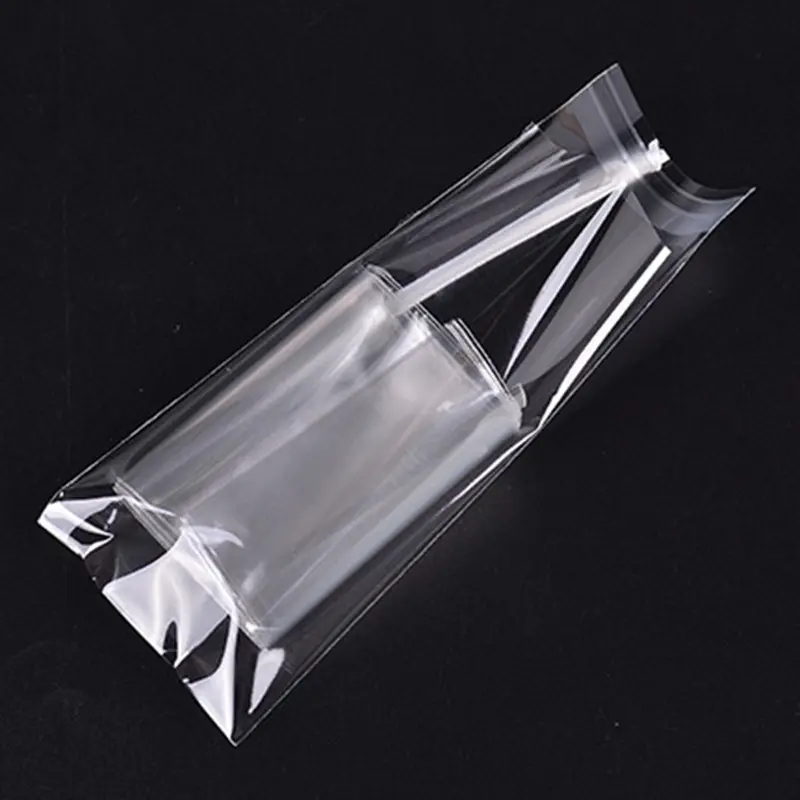 カスタム印刷ロゴ付きOPPバッグを包装する透明なセルフシールセロハンビニール袋