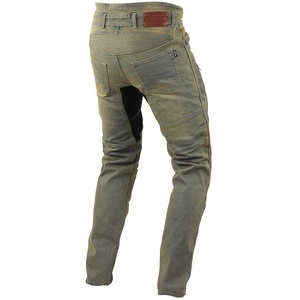 Motorcycle Biker Jeans Straight Style Protective Lining Knitted Weaving Dark Breathable Racing <b>Pants</b> for Motorbike Riding Racing - Product Image 6