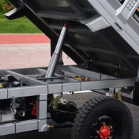 Nouveau camion à benne basculante électrique, mini pick-up, benne basculante hydraulique, véhicule de transport de marchandises, alimenté par batterie, véhicule utilitaire tout-terrain, utilisation agricole