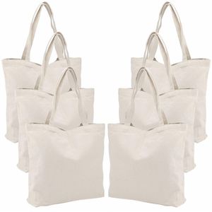 Blank Cotton Canvas <b>Shopping</b> Handbag <b>Tote</b> <b>Bag</b> Gift <b>Tote</b> <b>Shopping</b> <b>Bag</b> for Beach Canvas <b>Tote</b> <b>Bag</b> Plain - Product Image 6