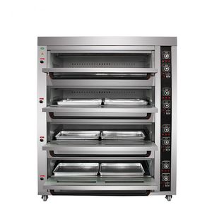Four double encastrable avec micro-ondes et cuisinière électrique, 90 cm, avec plan de travail en pierre, gaz commercial sans ventilation, pour pizza et rôtis de porc, mural - Product Image 6