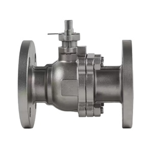 Vannes à boisseau sphérique à haute bride certifiées CE, OEM DN80 PN1.6MPa, en acier inoxydable 304 de haute qualité, Q41F-16P DN80 304 - Product Image 4