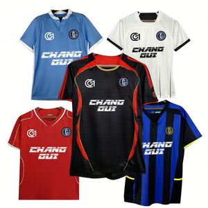 Maillot de football rétro personnalisé style européen, respirant, séchage rapide, en polyester, version thaïlandaise 2025/2026 - Product Image 1