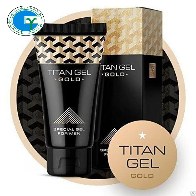 Sıcak satış masaj jeli masaj kremi erkekler için yüksek kalite titan jel altın orijinal, titan jel erkekler için, titan jel altın seks için