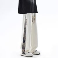 Pantalones Deportivos de Primavera para Hombre, Pantalones Holgados y Sueltos con Cintura Elástica y Cierre de Cordón, Leggings para Adolescentes, Estilo Urbano