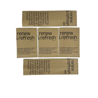 Papier kraft personnalisé recyclable personnalisé papier kraft blanc sac debout en papier kraft recyclable sac d'emballage de fournitures d'hôtel